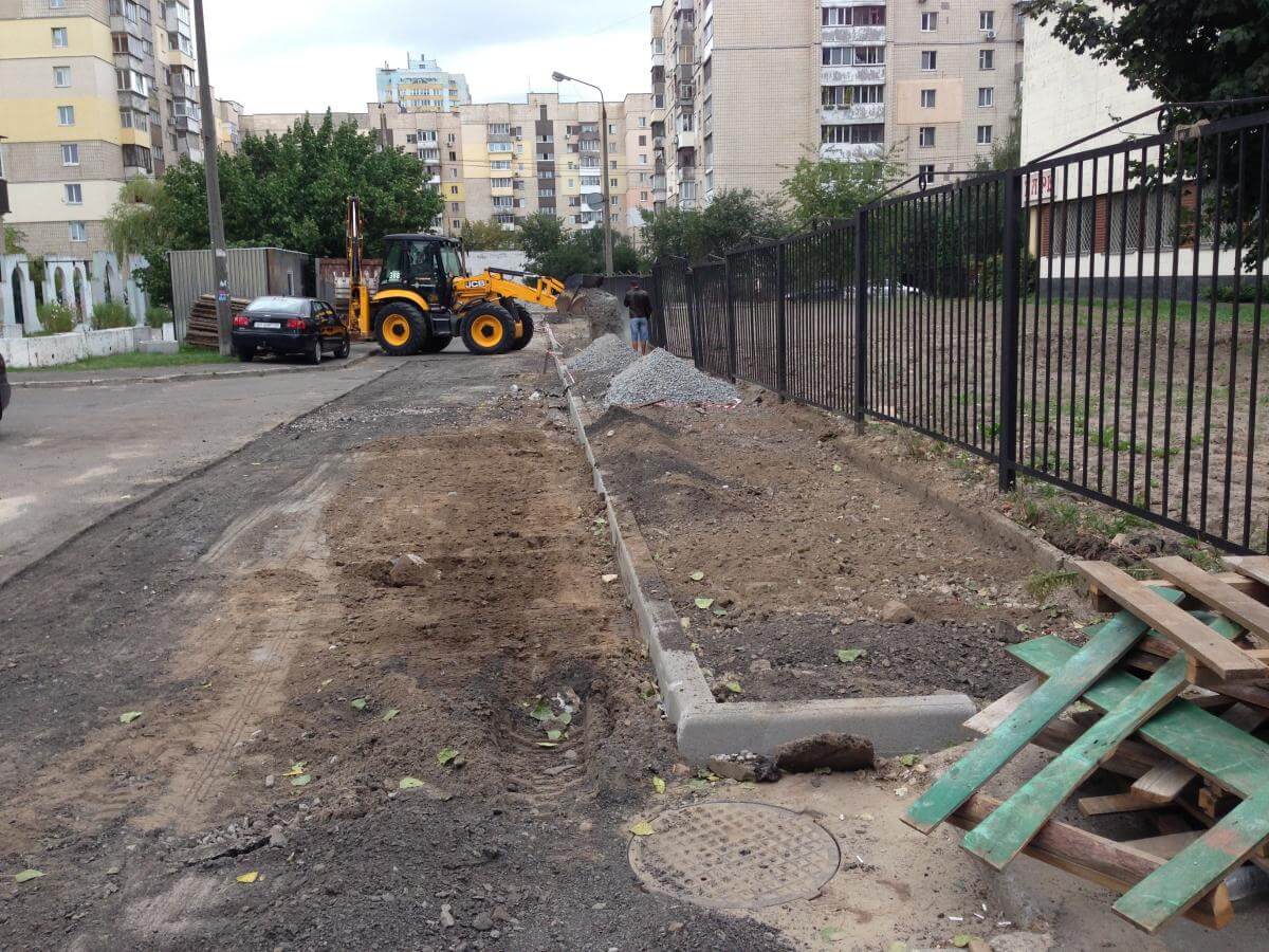 Асфальтирование дорог Киев