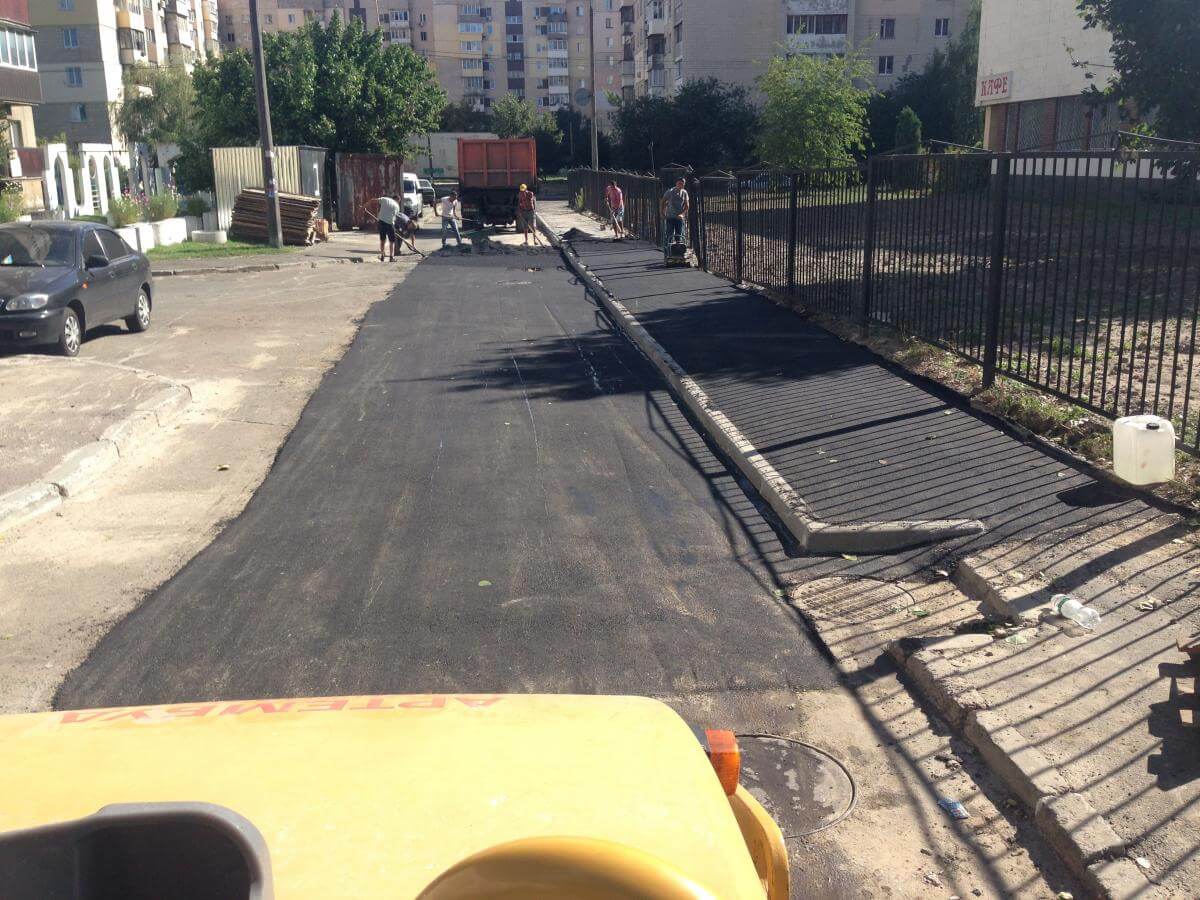 Асфальтирование дорог Киев