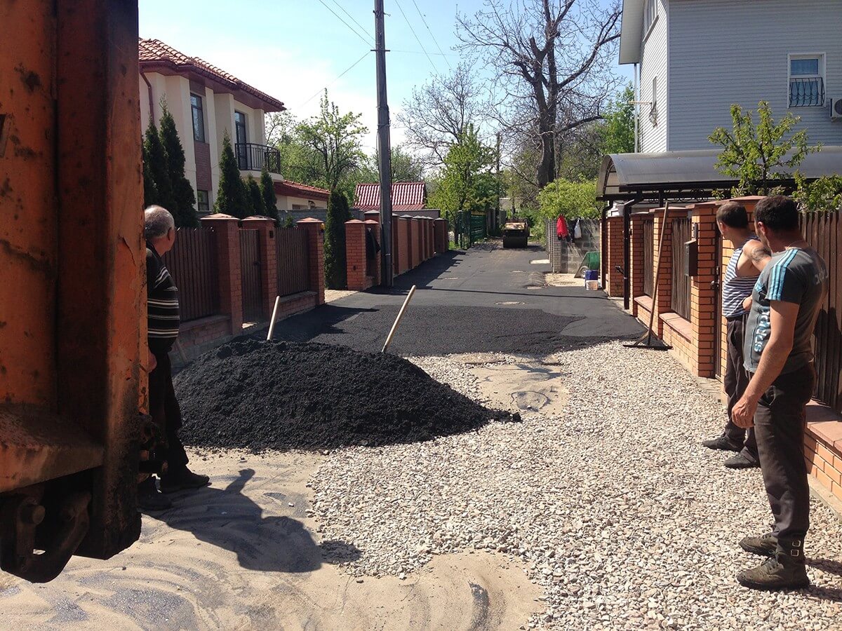 Укладка асфальта Киев