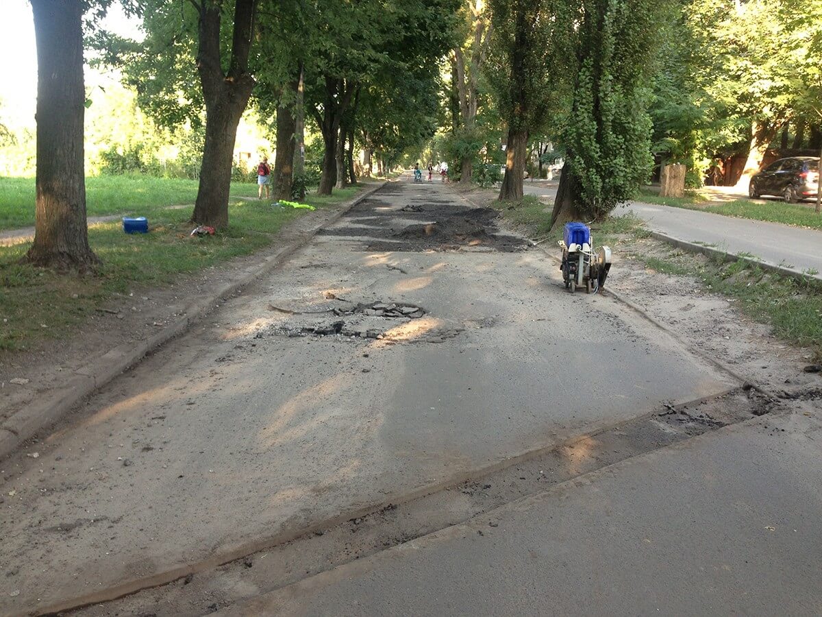 Ямочный ремонт дорог Киев