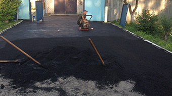 Укладка асфальта в Березани Укладка асфальта в Березани