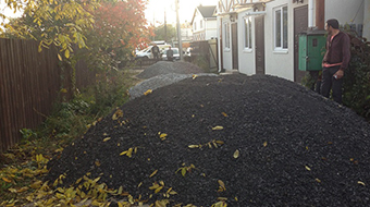 Асфальтная крошка Асфальтная крошка в Богуславе