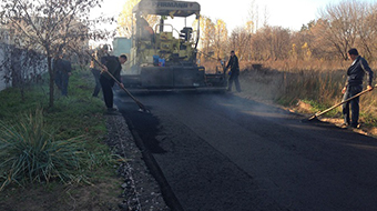 Укладка асфальта в Борисполе