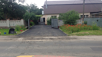 Укладка асфальта в Бородянке