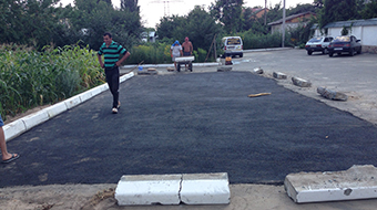 Укладка асфальта в Буче