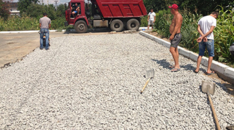 Асфальтная крошка Асфальтная крошка в Буче