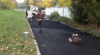 укладка асфальта в Бышеве