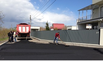 Укладка асфальта в Днепропетровске