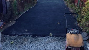 Укладка асфальта в Макарове