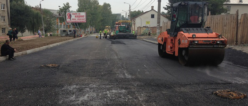 асфальтирование дорог в Миргороде