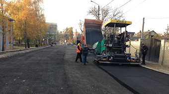 Укладка асфальта в Славутиче